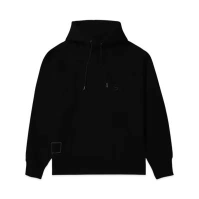 WTAPS x sacai Flock Print Hoodie / Hoody / Cotton "Black" 2423234D-CSM01S / 25-0925S