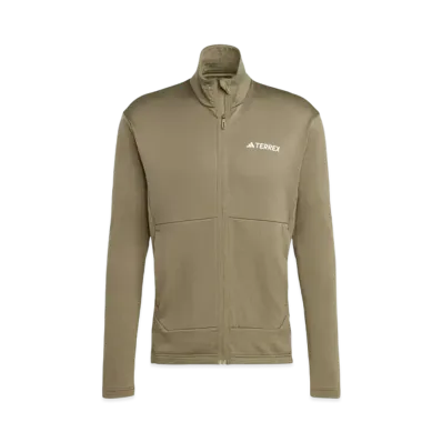 adidas Telex Multi Lightweight Fleece Full-Zip Jacket "Olive Strata"
