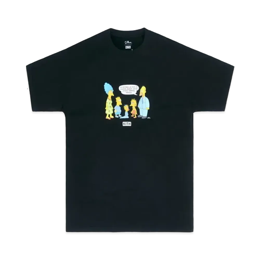Kith The Simpsons Original Family Tee "Black"