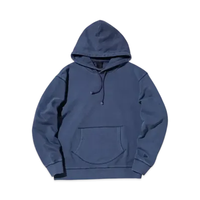 NEW ERA BLACK LABEL FW24 Oversized Garmentdye Pullover Hoodie "Navy"