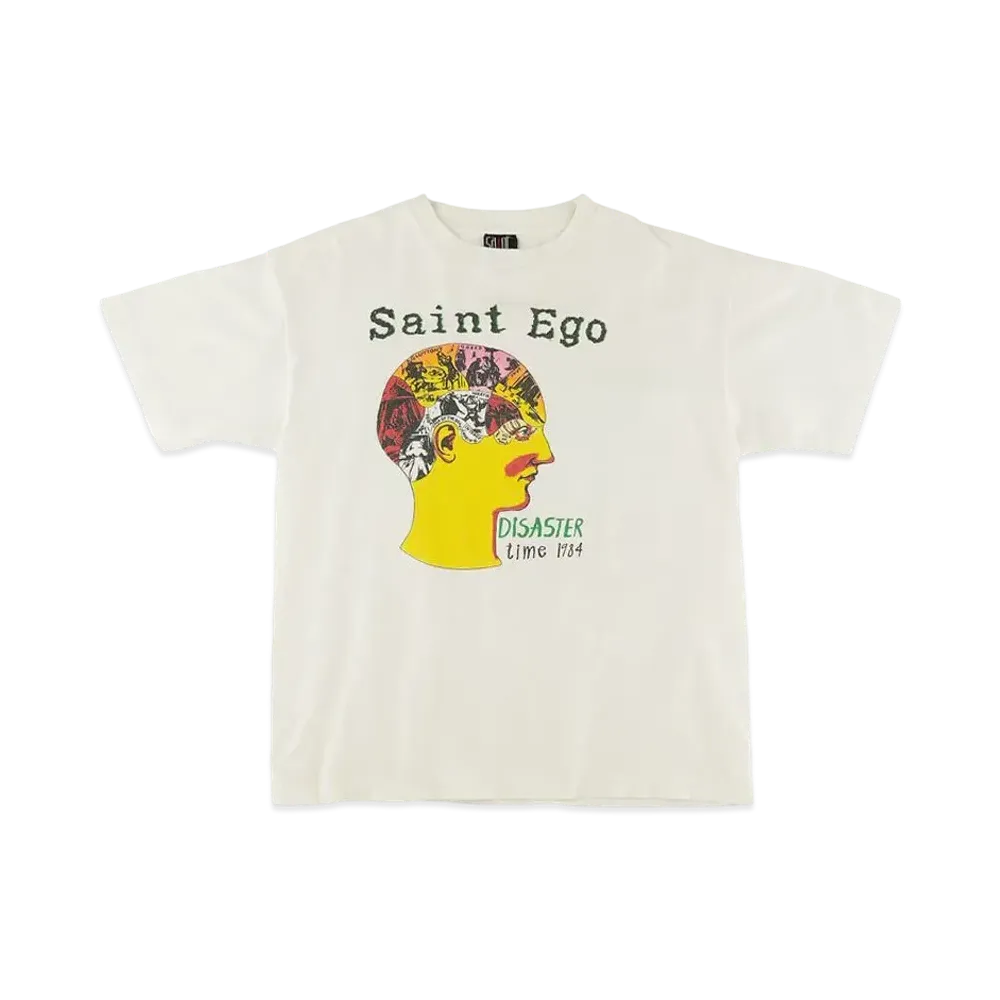 SAINT Mxxxxxx 22SS SS TEE BRAIN "White"