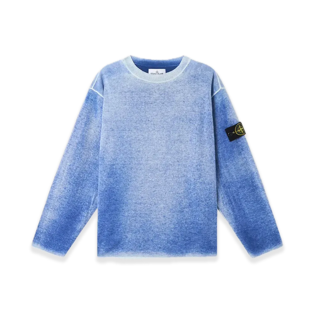 Stone Island 5100030 Raw Hand Light Organic Cotton "Marine Blue"