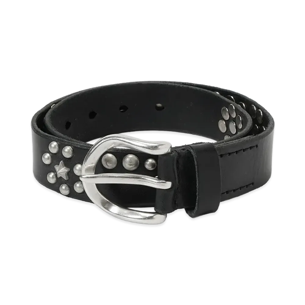 OUR LEGACY Women's Star Fall Belt "Black Bridle"
