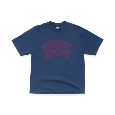 Stussy Block Sport Tee "Navy"