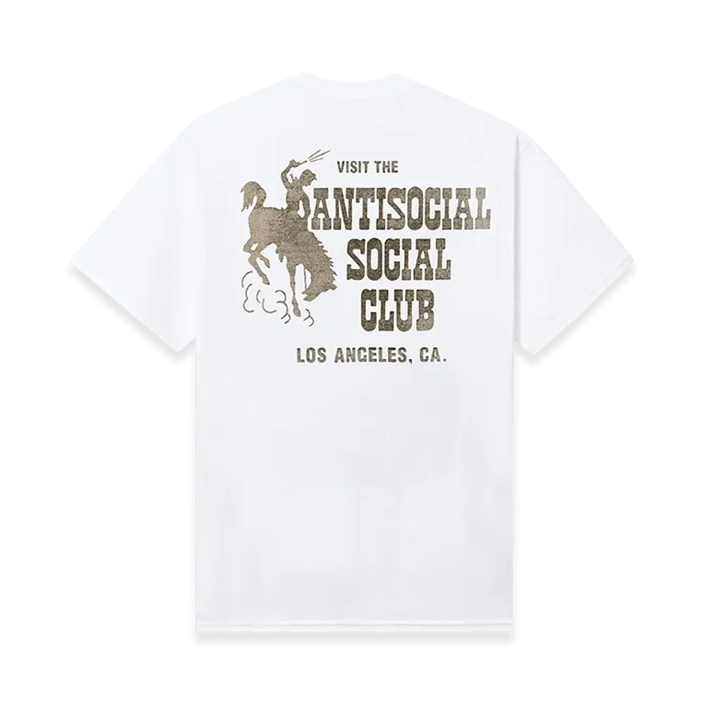 ANTI SOCIAL SOCIAL CLUB Same Old Bar Tee "White"