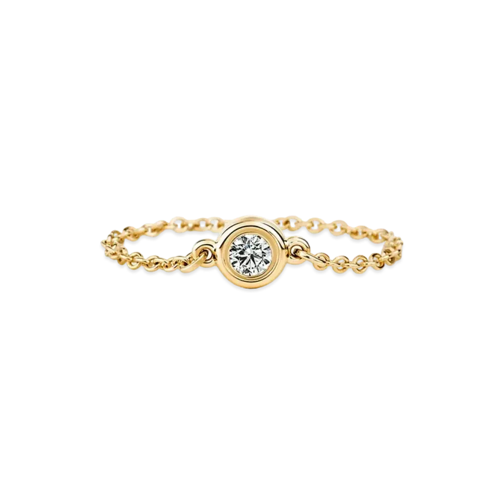 Tiffany & Co. Elsa Peretti Diamonds 0.07ct By The Yard Ring