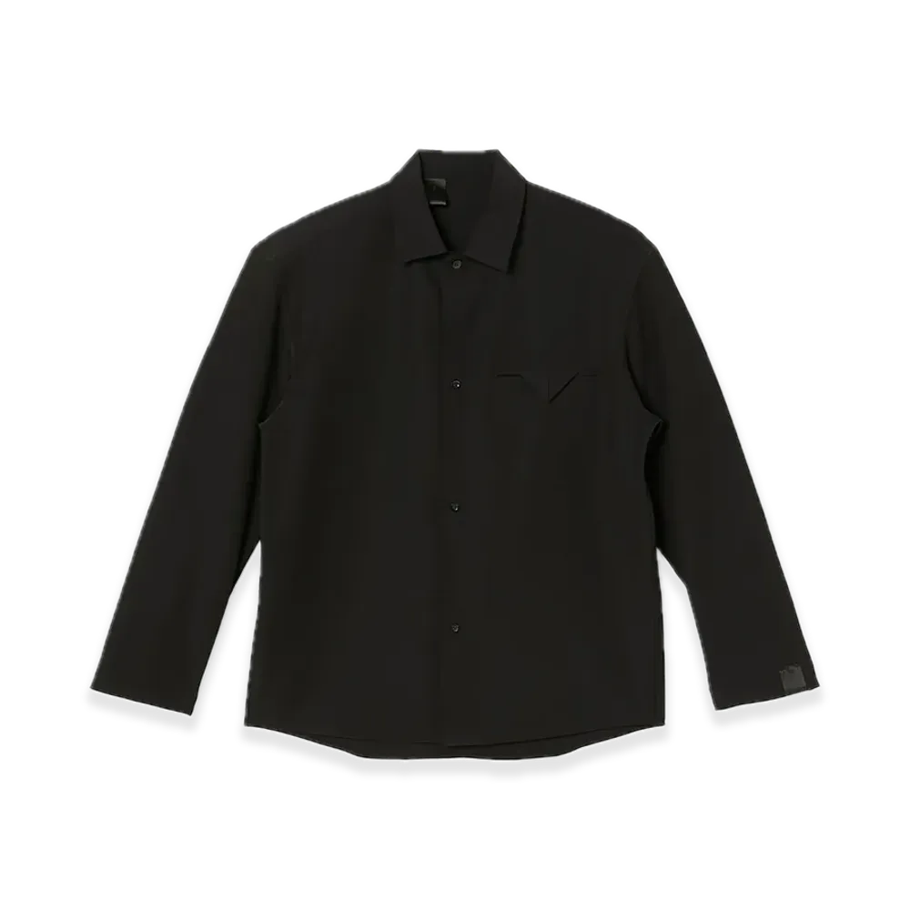 N.HOOLYWOOD Flap Pocket Shirt "Black"