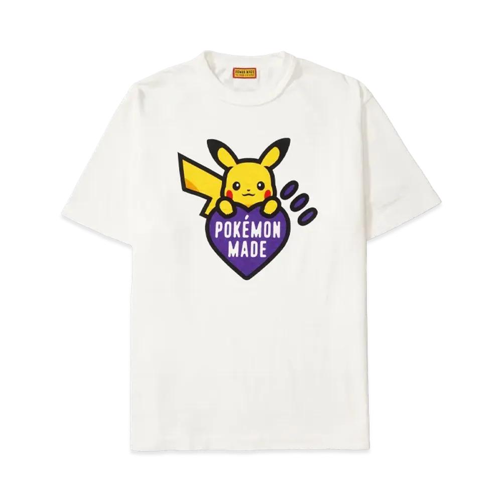 HUMAN MADE x Pokemon Made Graphic T-Shirt (Pikachu) Fukuoka "White"