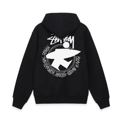 Stussy Beach Roots Hoodie "Black"