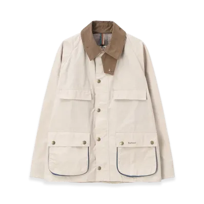 Barbour x Paul Smith Bedale Cotton Jacket "Ecru"