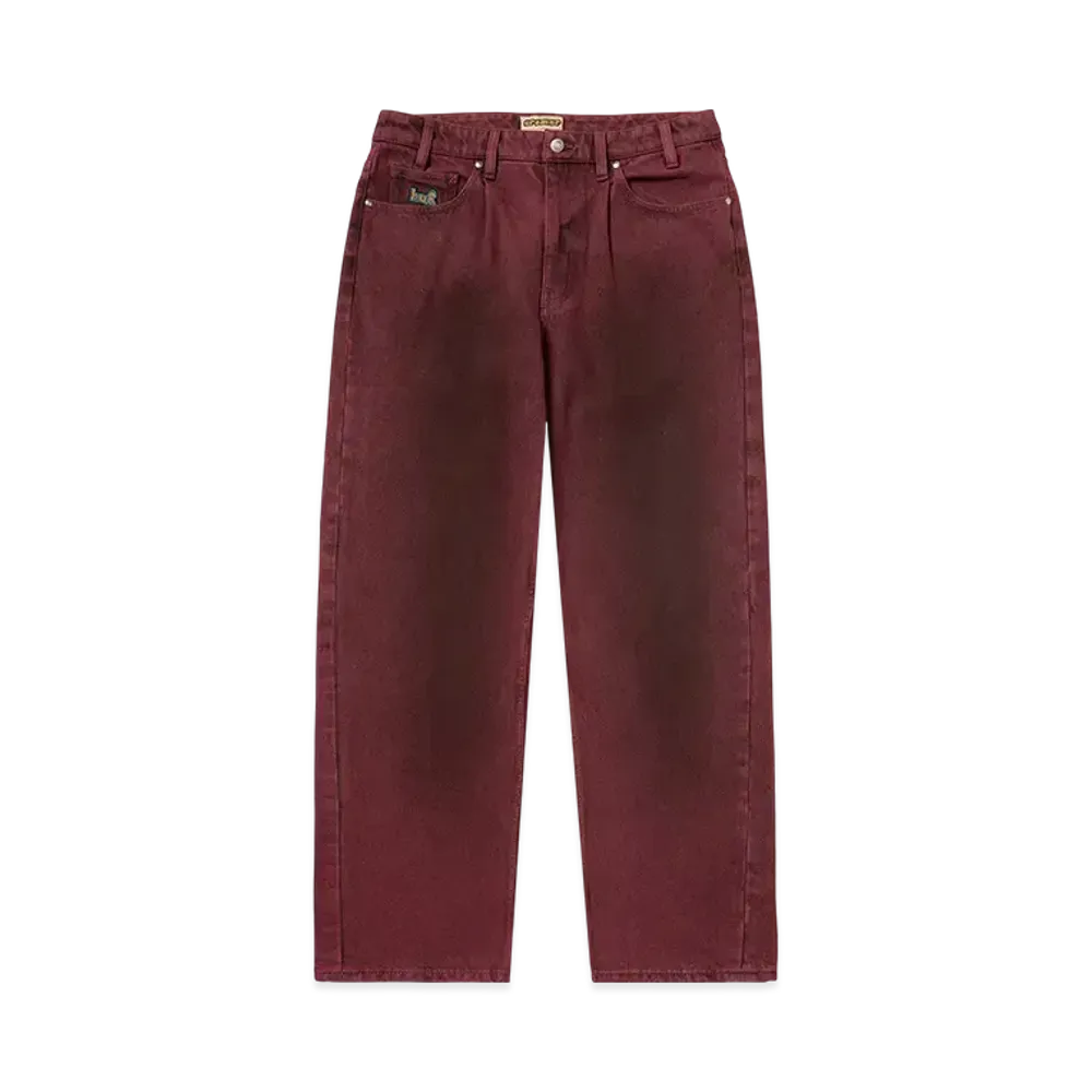 HUF Summer 25 Cromer Washed Pant "Lava Red"
