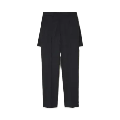 UNDERCOVER Polyester x Rayon Trousers "Navy CK"