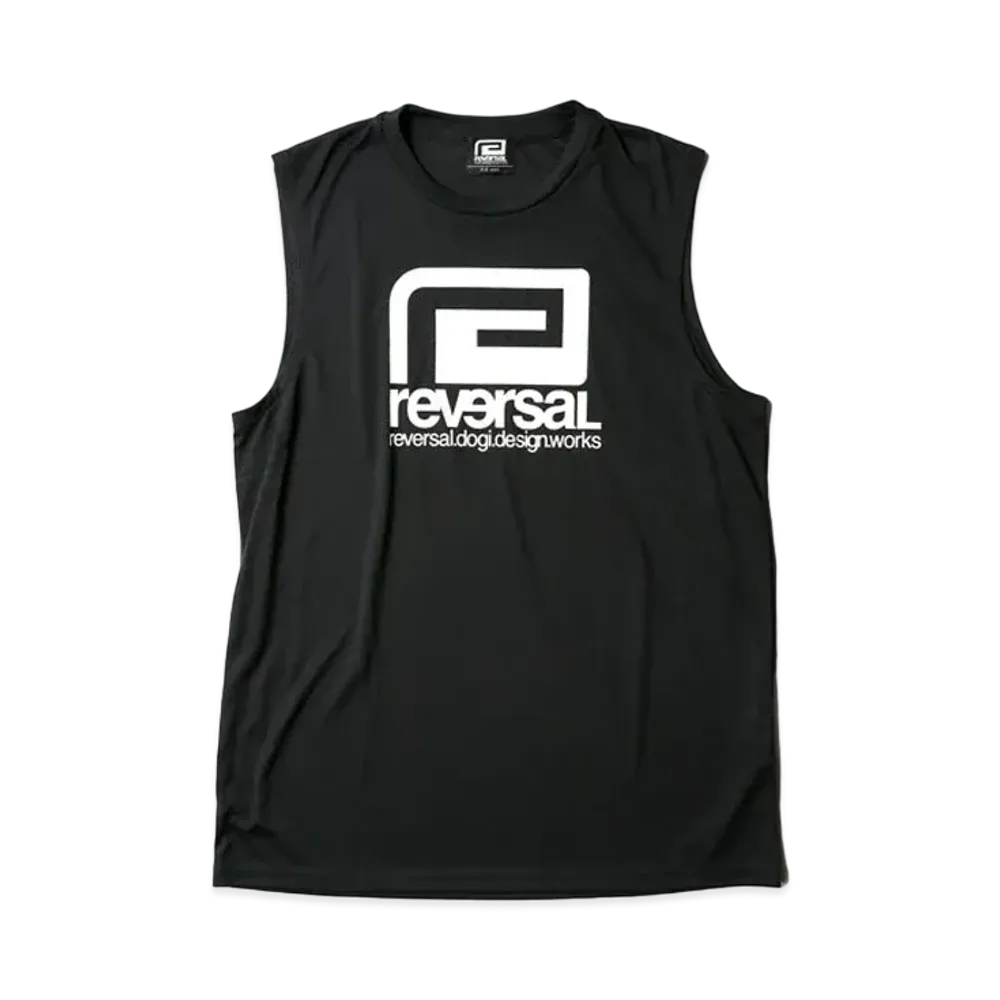 Reversal Big Mark Dry Sleeveless "Black"