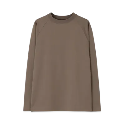 Paul Smith RED EAREmbroidered Rabbit Long Sleeve Cut And Sewn "Brown"