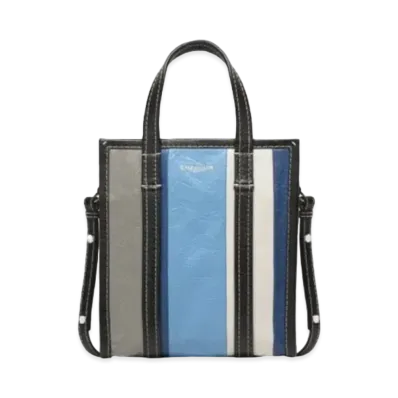 BALENCIAGA Bazaar Extra Small Shopping Bag "Blue"