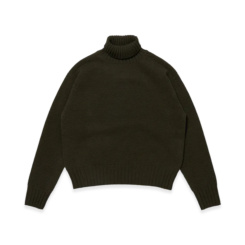 T.T Taiga Takahashi LOT.527 A.R.C Turtleneck Sweater "Khaki"
