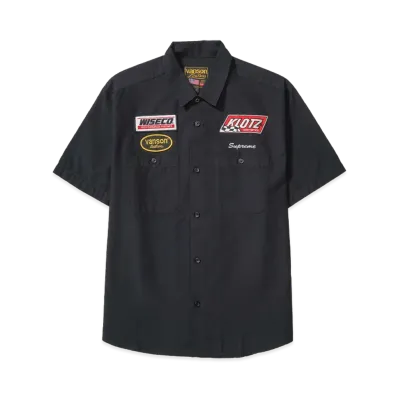Supreme x Vanson Leathers S/S Work Shirt "Black"