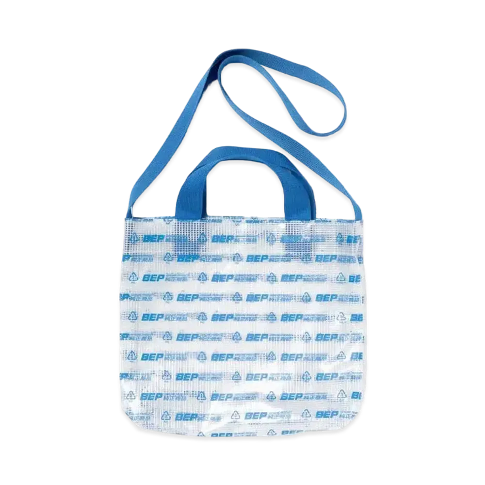 BlackEyePatch GENUINE PRODUCT PVC SHOULDER BAG "Clear"