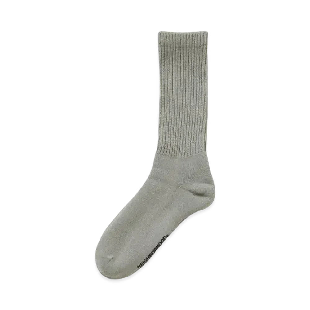 NEIGHBORHOOD Plain Socks "Sage Green"