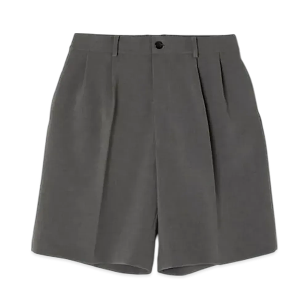 N.HOOLYWOOD Tucked Half Pants "Black"
