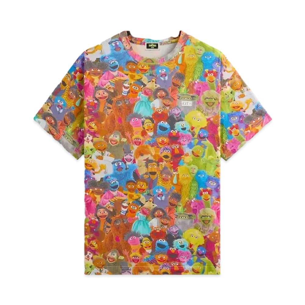 Kith x Sesame Street Family Tee "Multi"