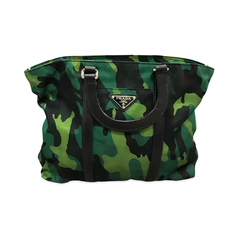 PRADA Camouflage 2Way Handbag