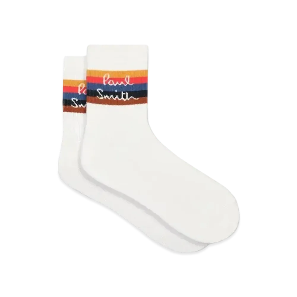 Paul Smith Socks Gift Set "White"