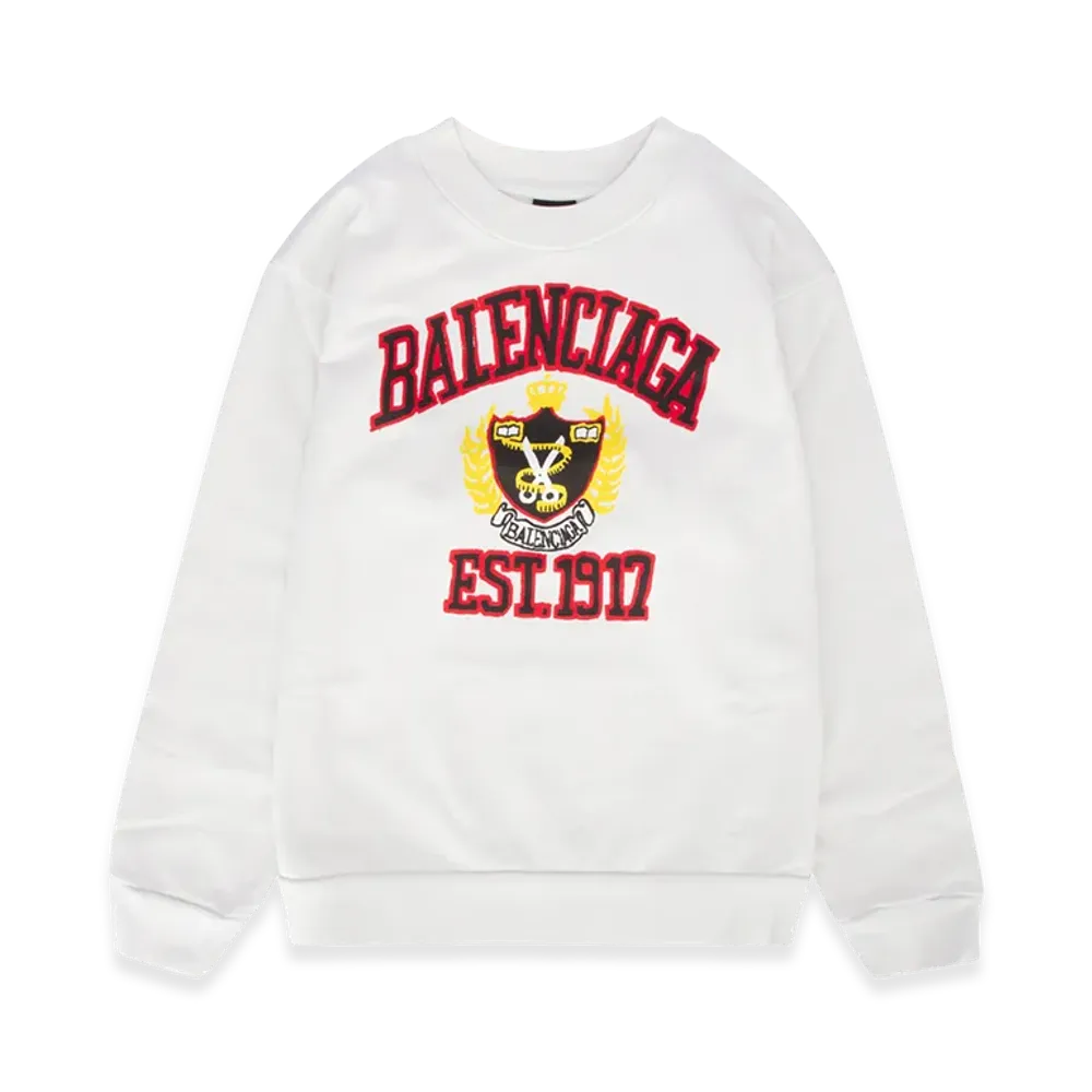 BALENCIAGA Kids Felpa "White"
