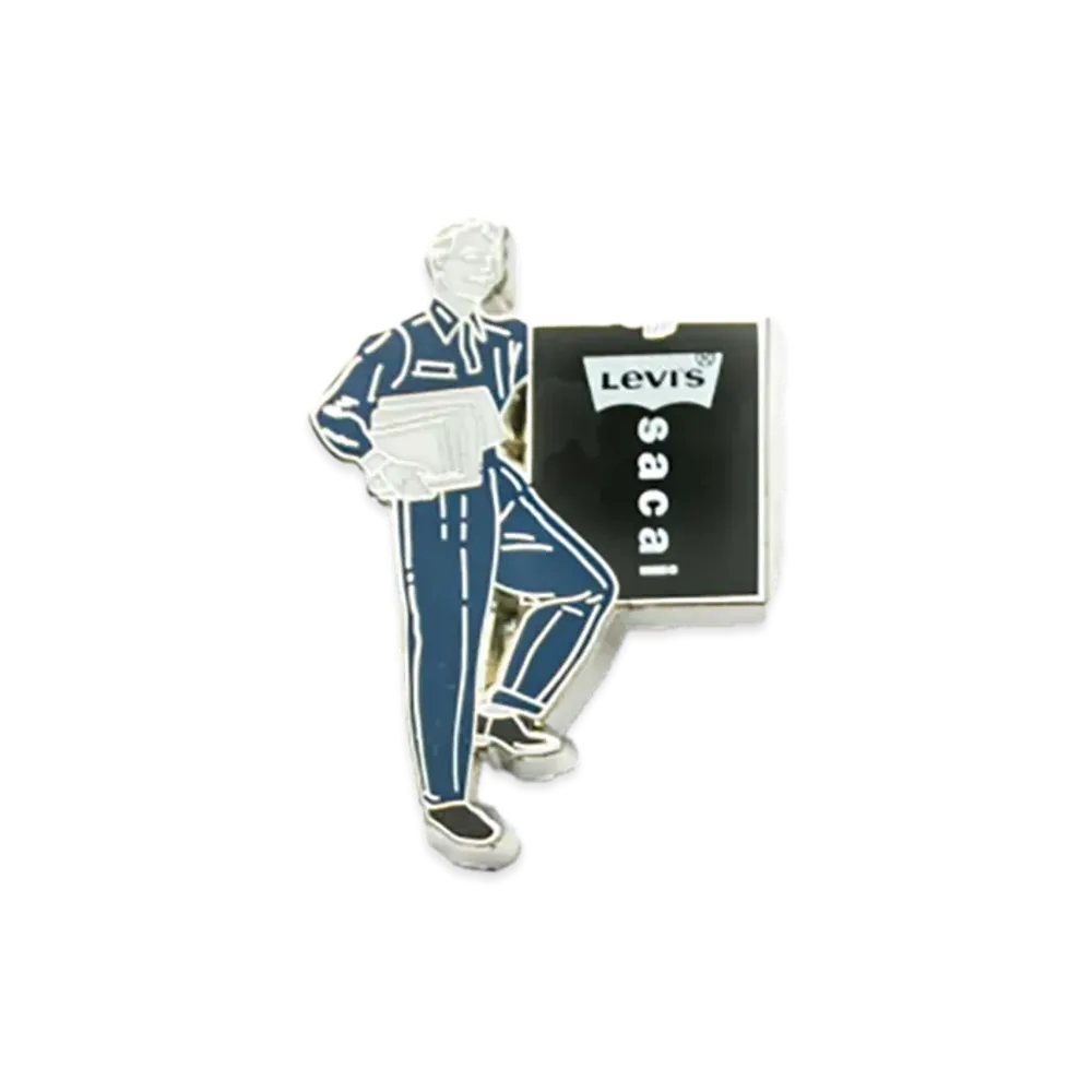 sacai x Levi's Pins #1 "Silver"