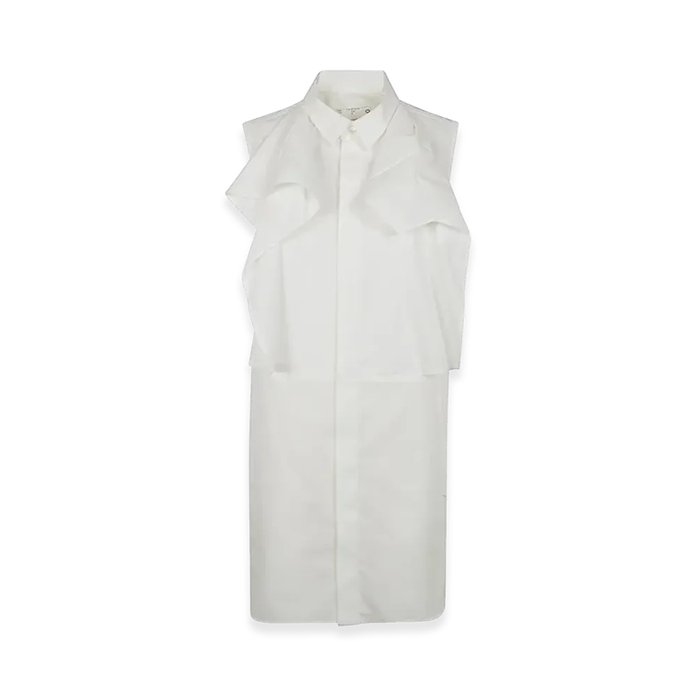 sacai Women's Popeline Dress "White"