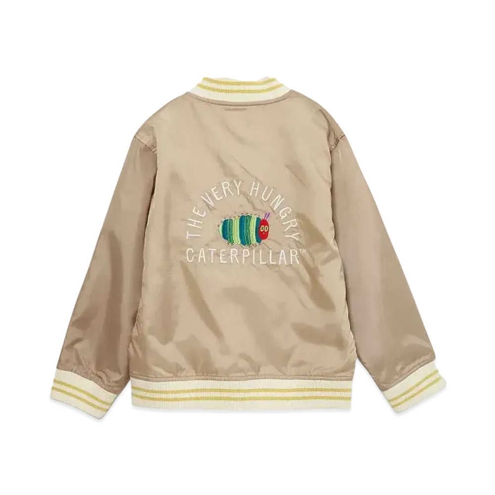 graniph x Eric Carle Very Hungry Caterpillar College Kids Lightweight Blouson "Beige"