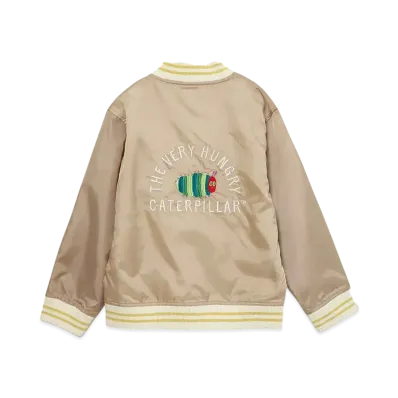 graniph x Eric Carle Very Hungry Caterpillar College Kids Lightweight Blouson "Beige"