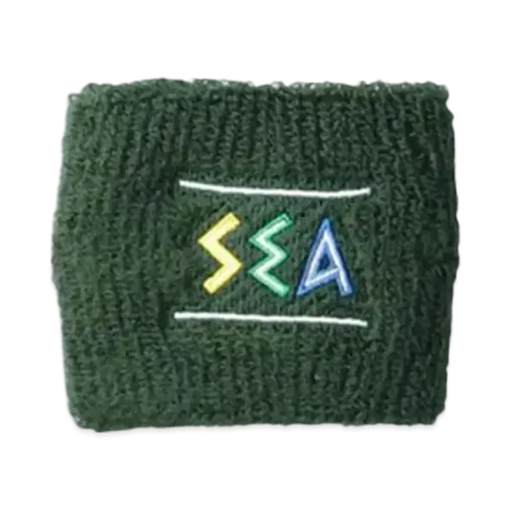WIND AND SEA Zulu-Tongue Basket Wrist Band - 2PCS "Green"