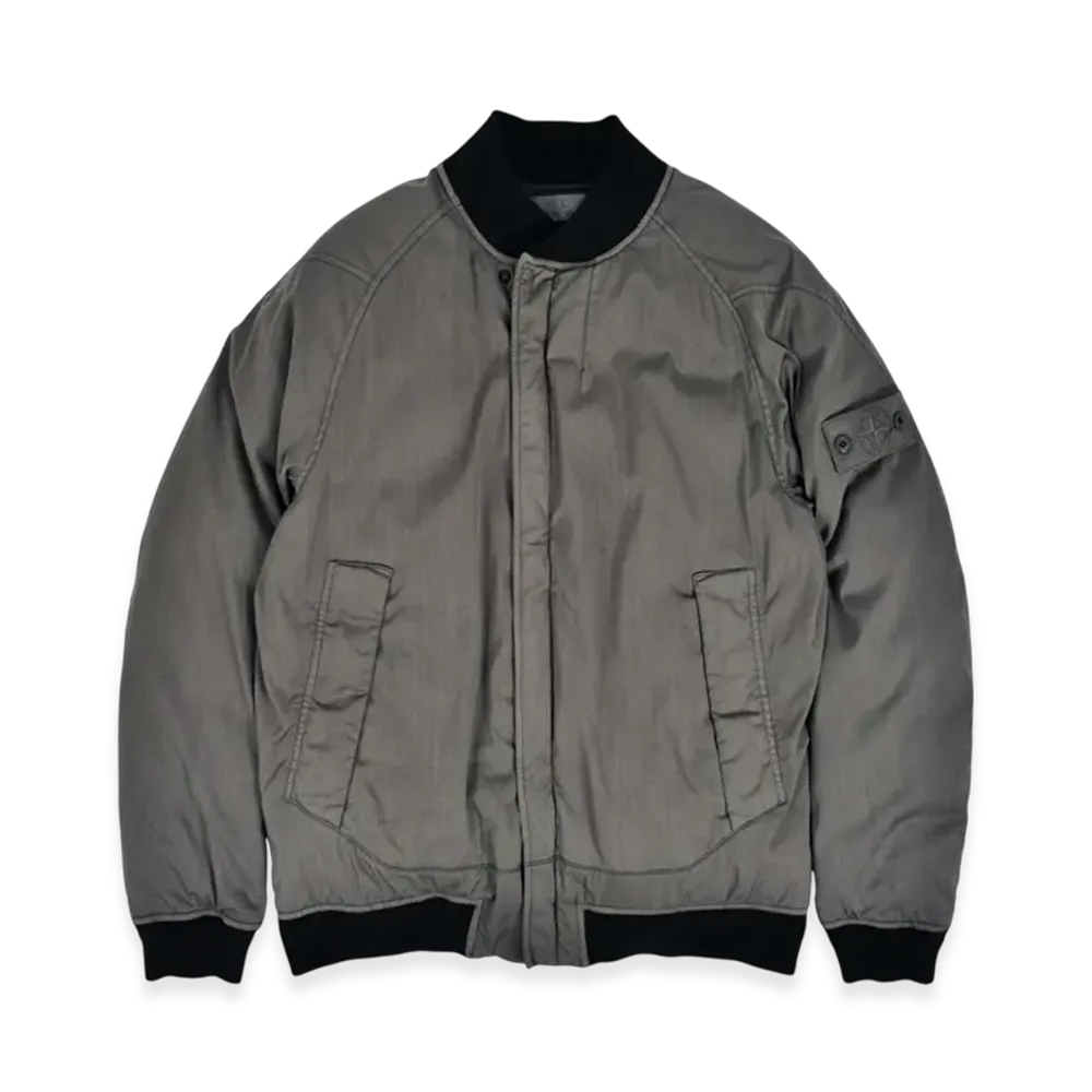 Stone Island 439F2 Ghost Piece Stretch Wool Nylon TC Down Jacket - 20FW "Anthracite"