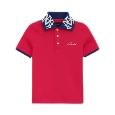 AMIRI Kids' Ma Polo "Varsity Red"