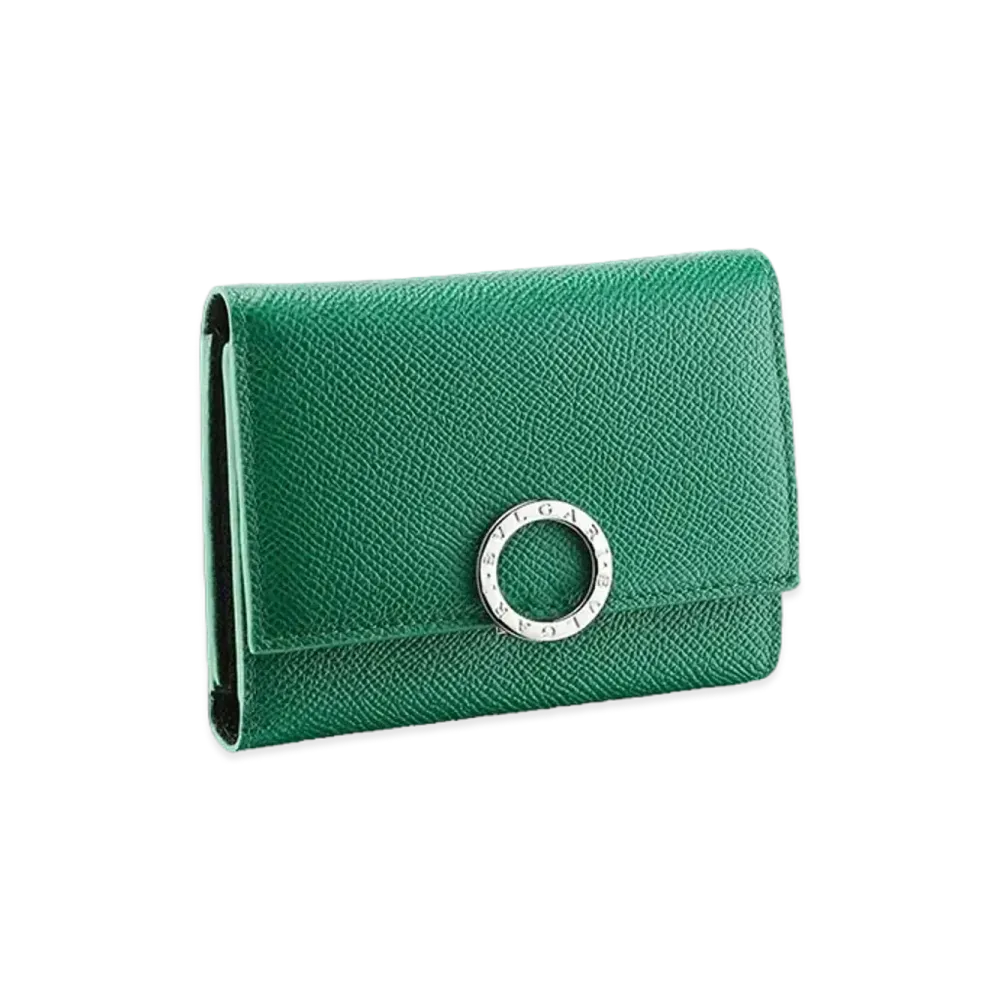 BVLGARI BVLGARI MAN Bifold Wallet "Green"