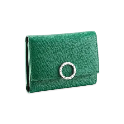 BVLGARI BVLGARI MAN Bifold Wallet "Green"