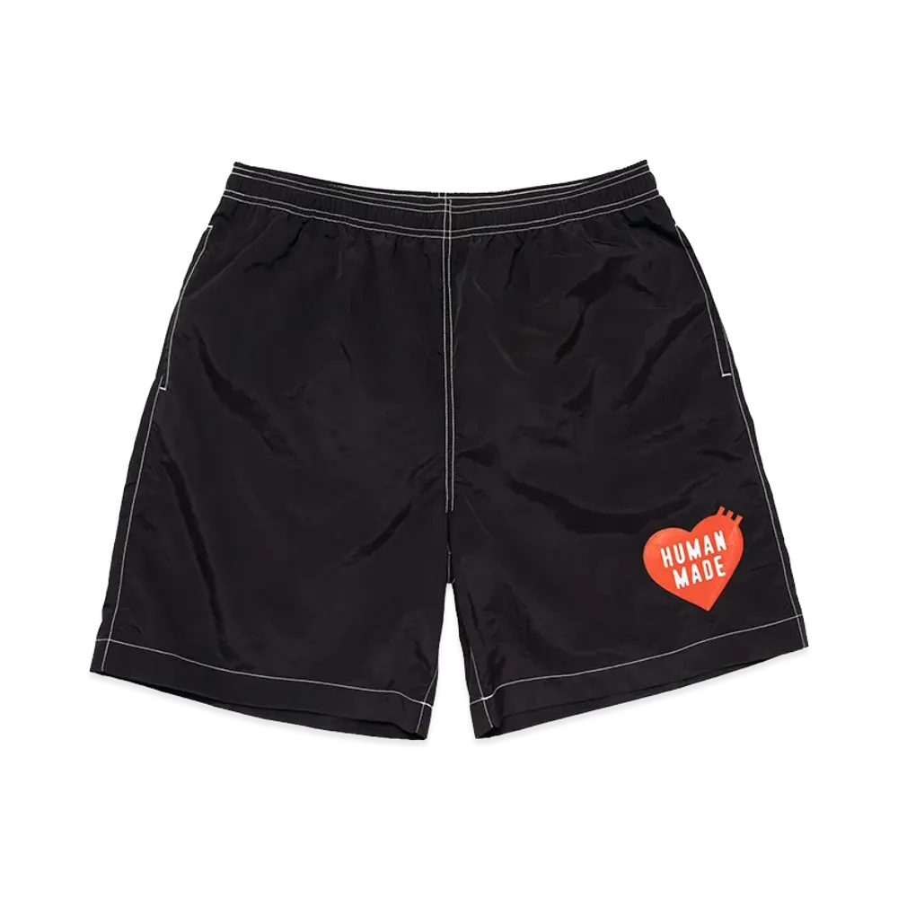 HUMAN MADE Swim Shorts "Black"