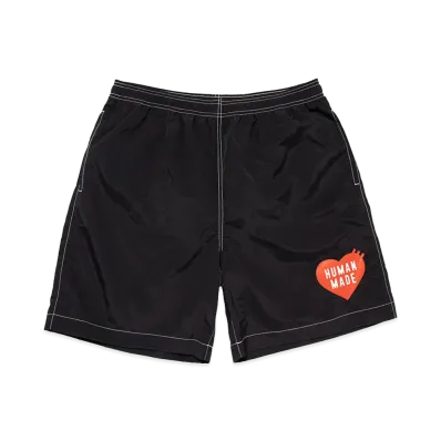 HUMAN MADE Swim Shorts "Black"