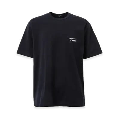 COMME des GARCONS HOMME Cotton Plain Logo T-Shirts "Navy"