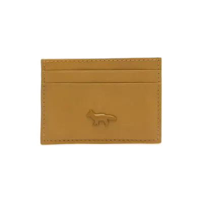 Maison Kitsune Cloud Card Holder "Chino Beige"