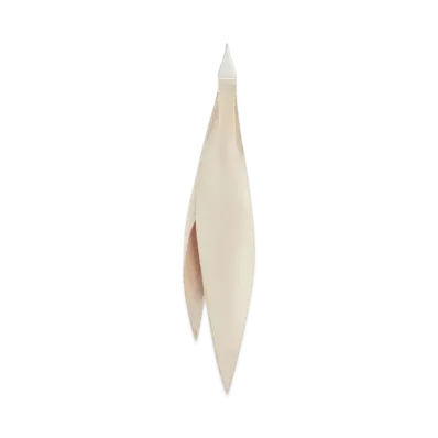 Courreges One Scarf Earring "Sand"