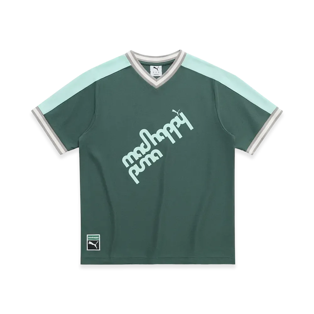 Madhappy x PUMA V Neck Tee Jersey "Moss Green"