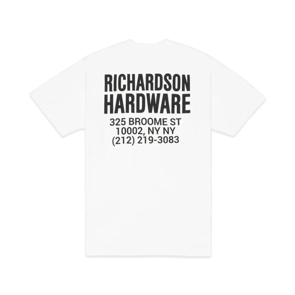 Richardson HARDWARE NEW YORK T-SHIRT "White"