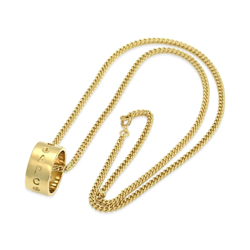 A.P.C. Concert Necklace "Yellow Gold"