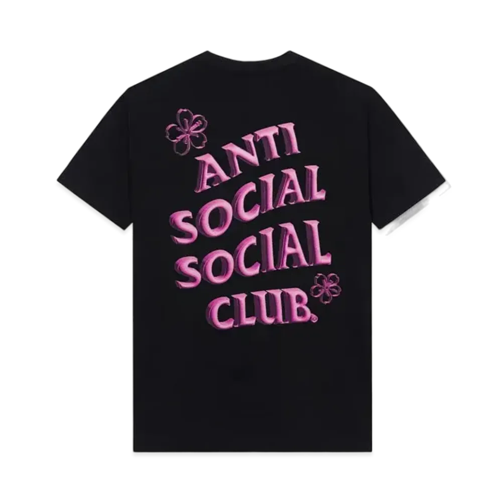 ANTI SOCIAL SOCIAL CLUB FA22 Coral Crush Black Tee "Black"