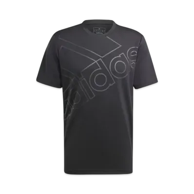adidas Aeroready Training Logo Graphic Short Sleeve T-Shirt "Black/Black"