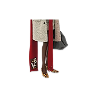 Bottega Veneta Large Cashmere Scarf "Redstone"