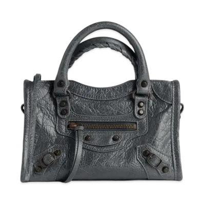 BALENCIAGA Le City Bag Nano "Volcanic Rock"