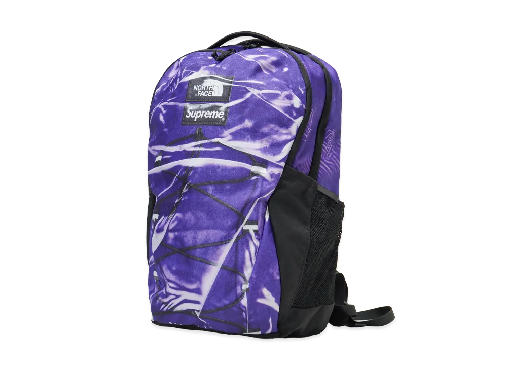 Supreme x The North Face Trompe Loeil Printed Borealis Backpack "Purple"